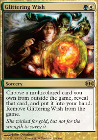 2007 Magic the Gathering Future Sight #54  Glittering Wish R :D:
