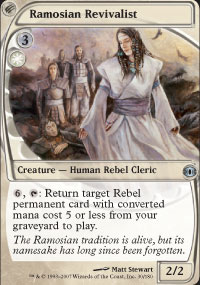 2007 Magic the Gathering Future Sight #122  Ramosian Revivalist U :W: