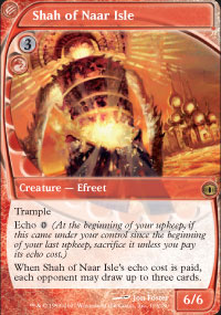 2007 Magic the Gathering Future Sight #137  Shah of Naar Isle R :R: