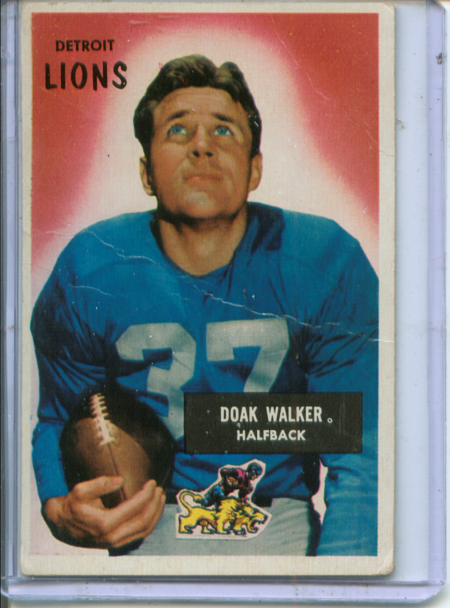 1955 Bowman #1 Doak Walker