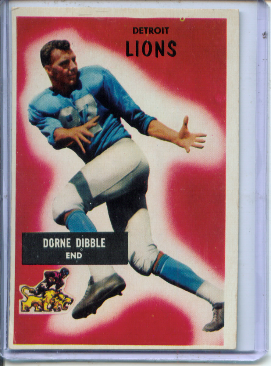 1955 Bowman #4 Dorne Dibble RC