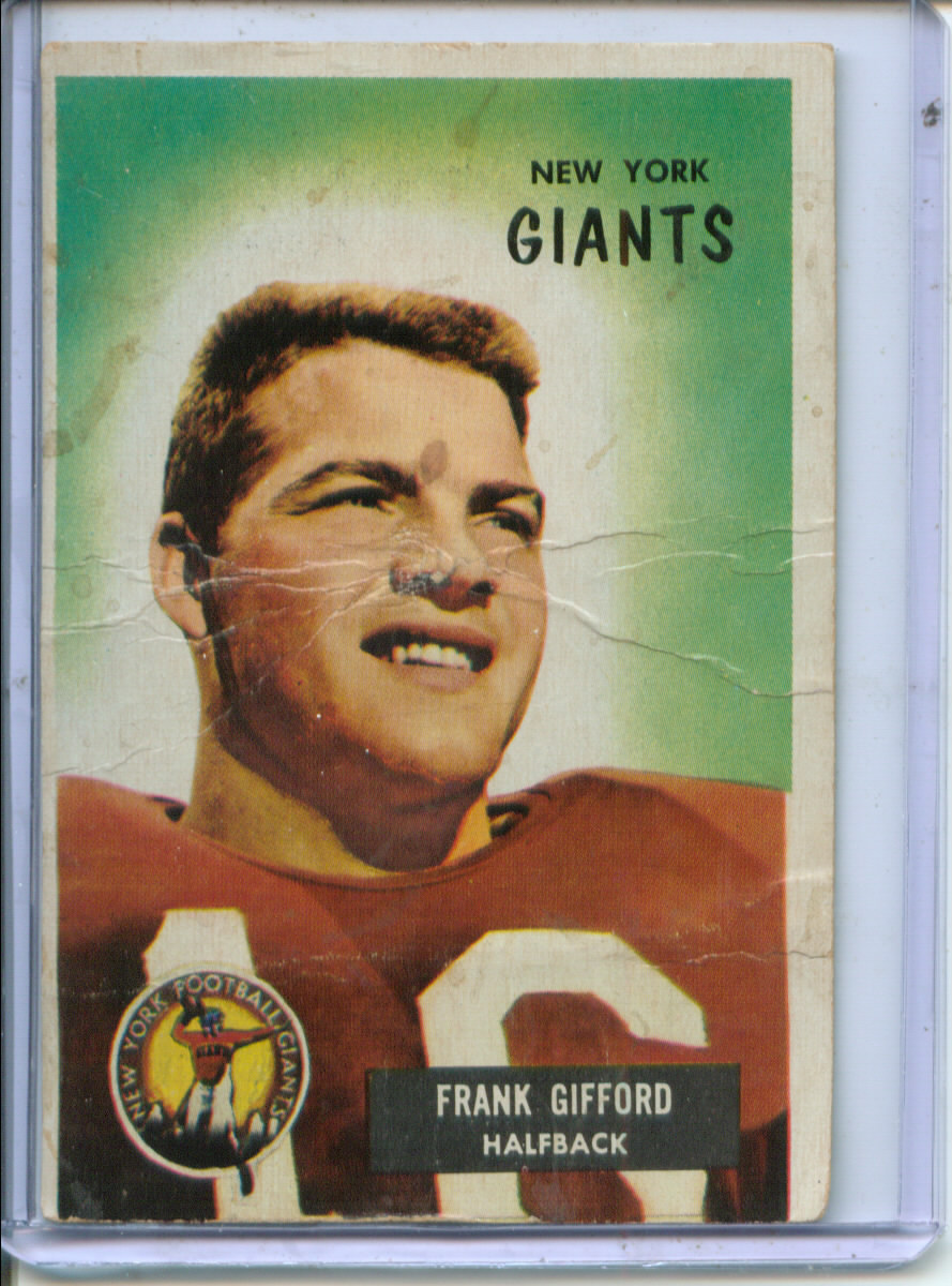 1955 Bowman #7 Frank Gifford