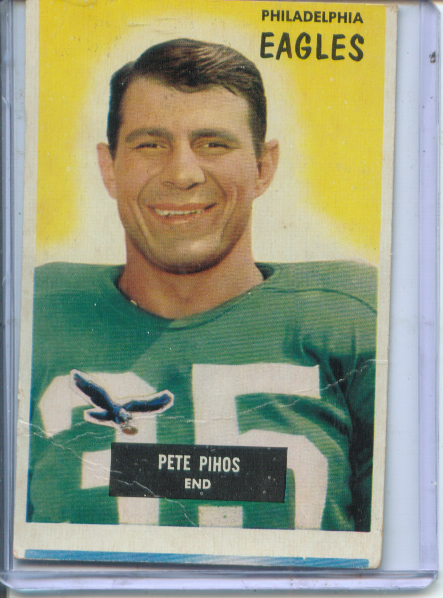 1955 Bowman #10 Pete Pihos