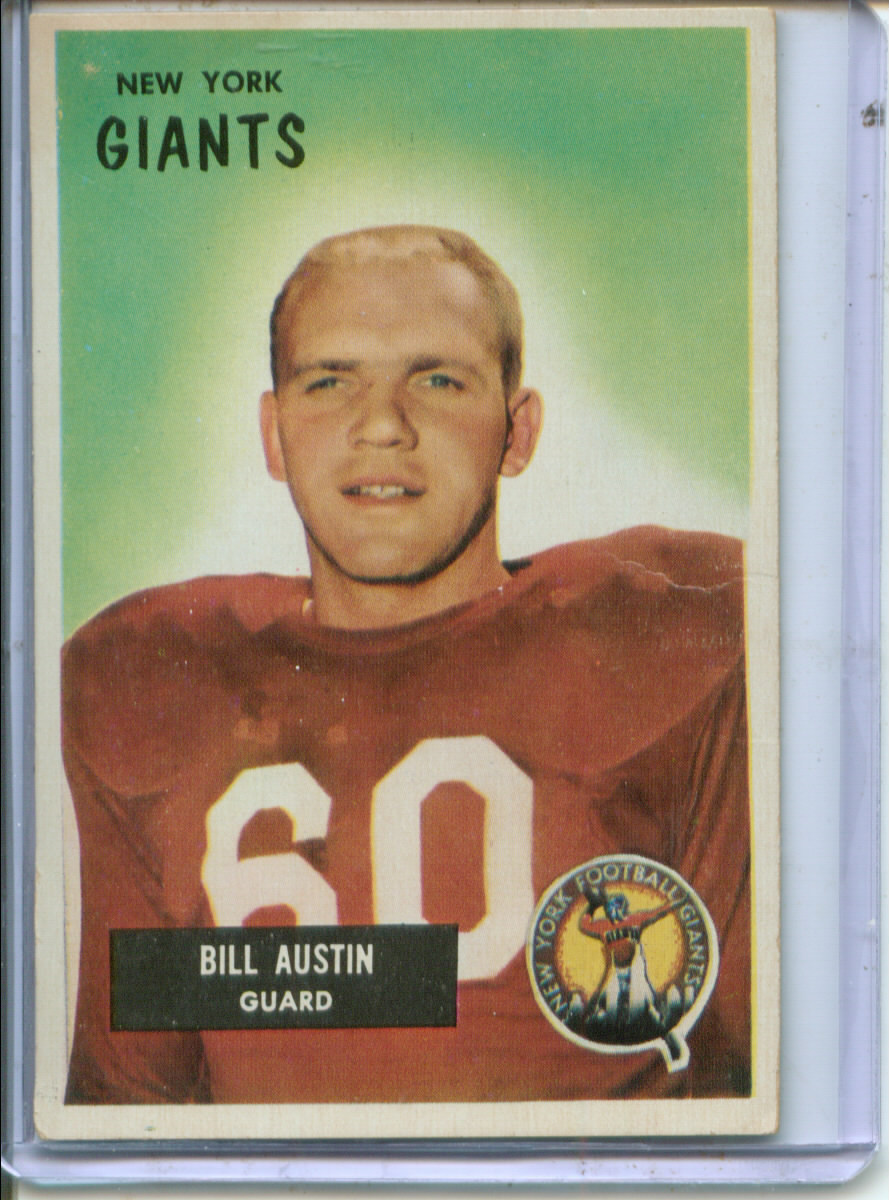 1955 Bowman #11 Bill Austin