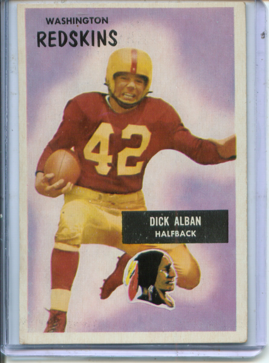 1955 Bowman #12 Dick Alban