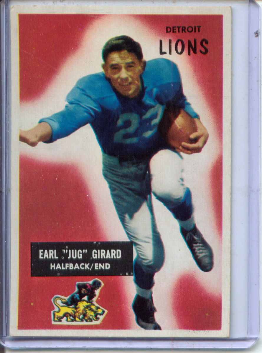 1955 Bowman #15 Jug Girard