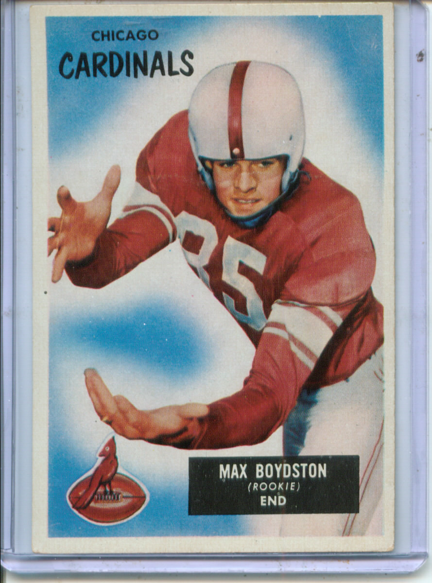 1955 Bowman #18 Max Boydston RC