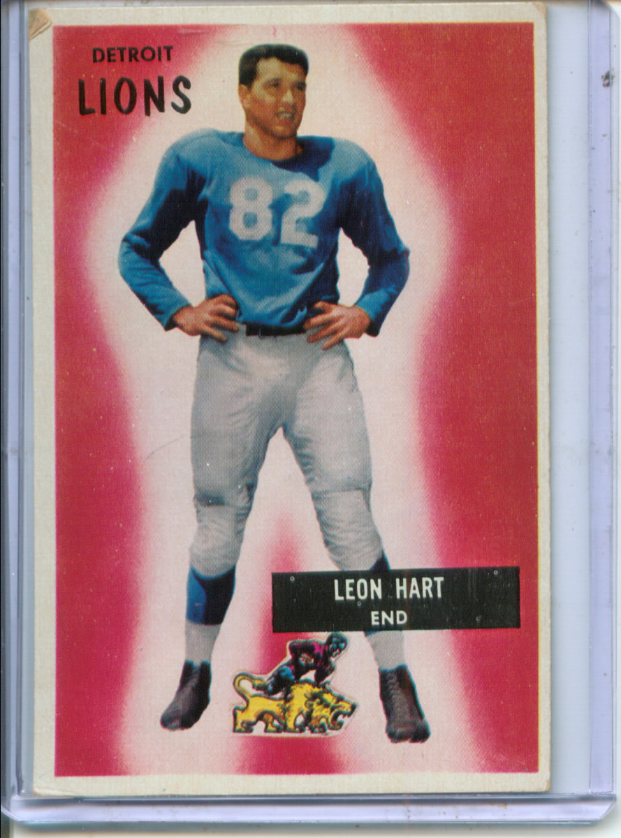 1955 Bowman #19 Leon Hart