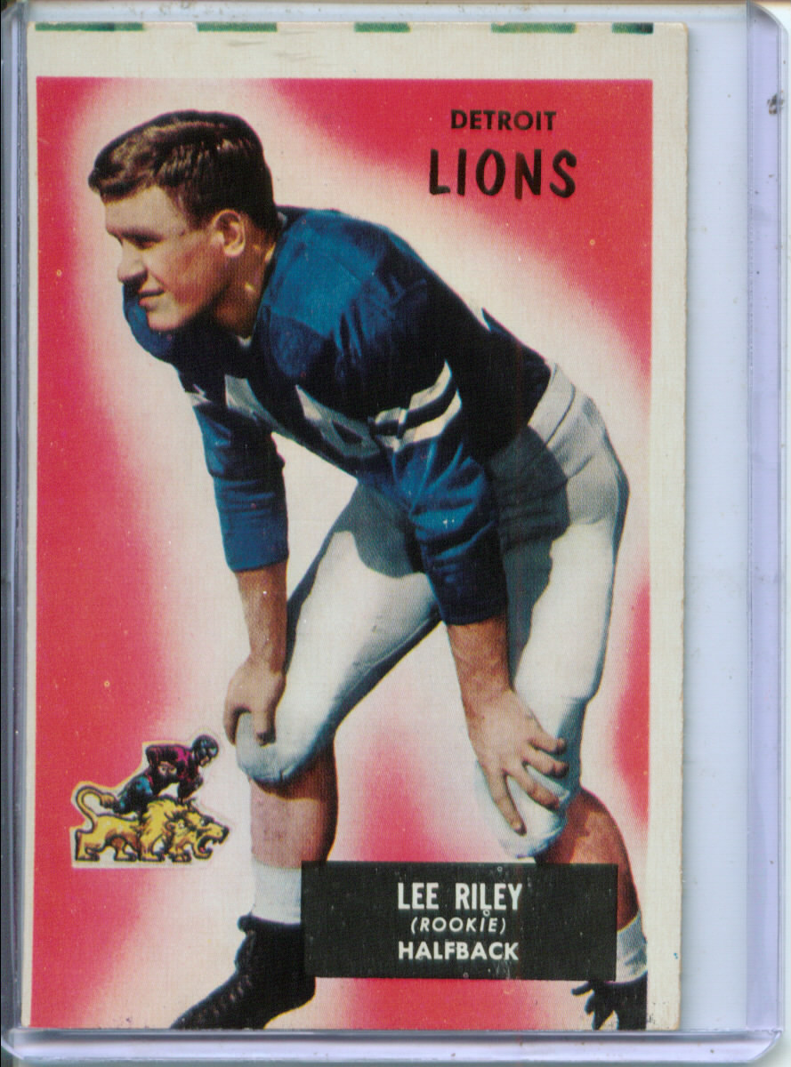 1955 Bowman #21 Lee Riley RC