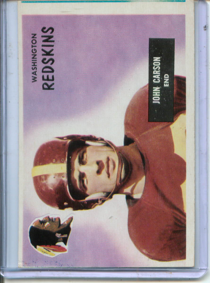 1955 Bowman #22 Johnny Carson RC