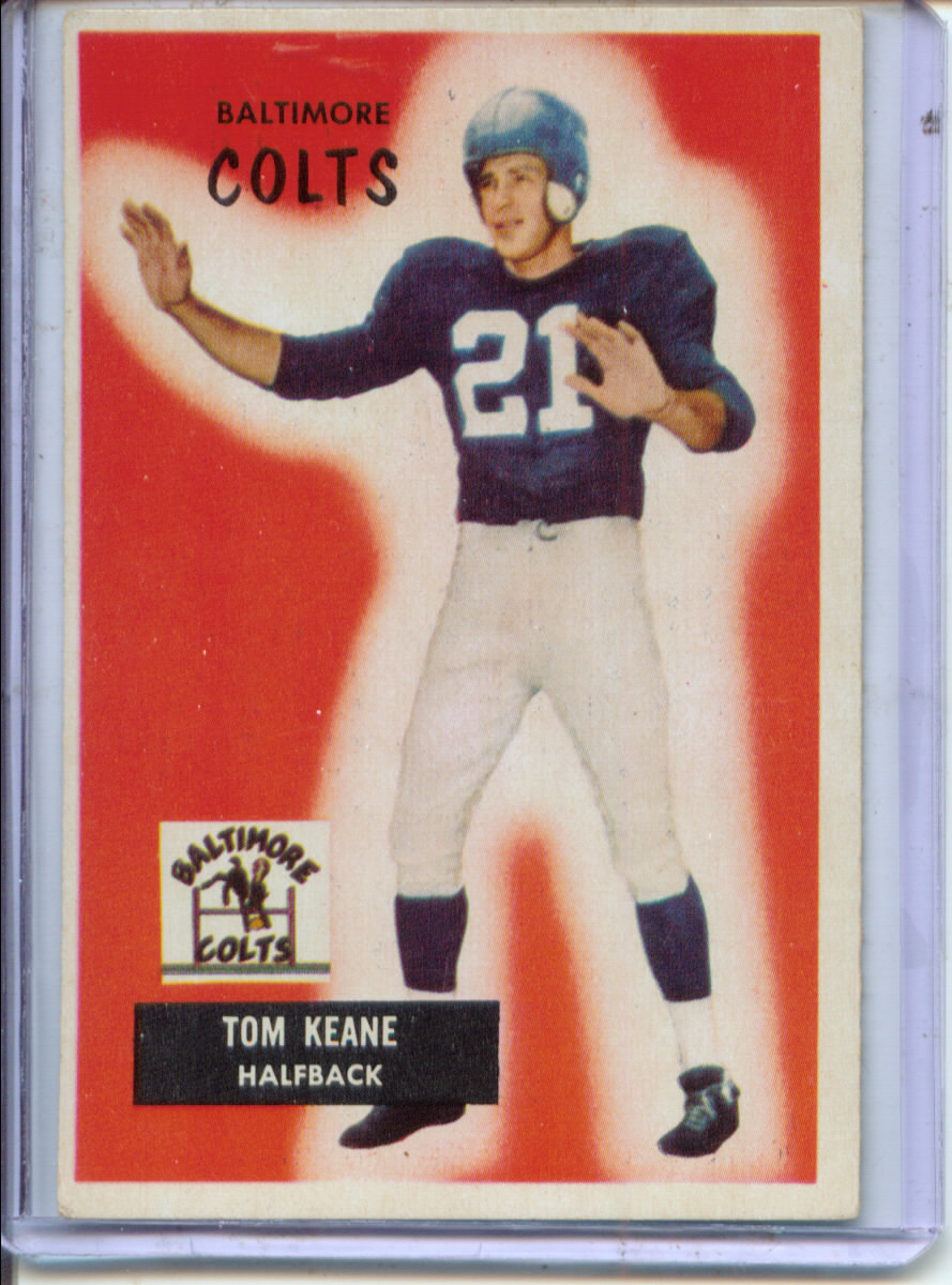 1955 Bowman #30 Tom Keane