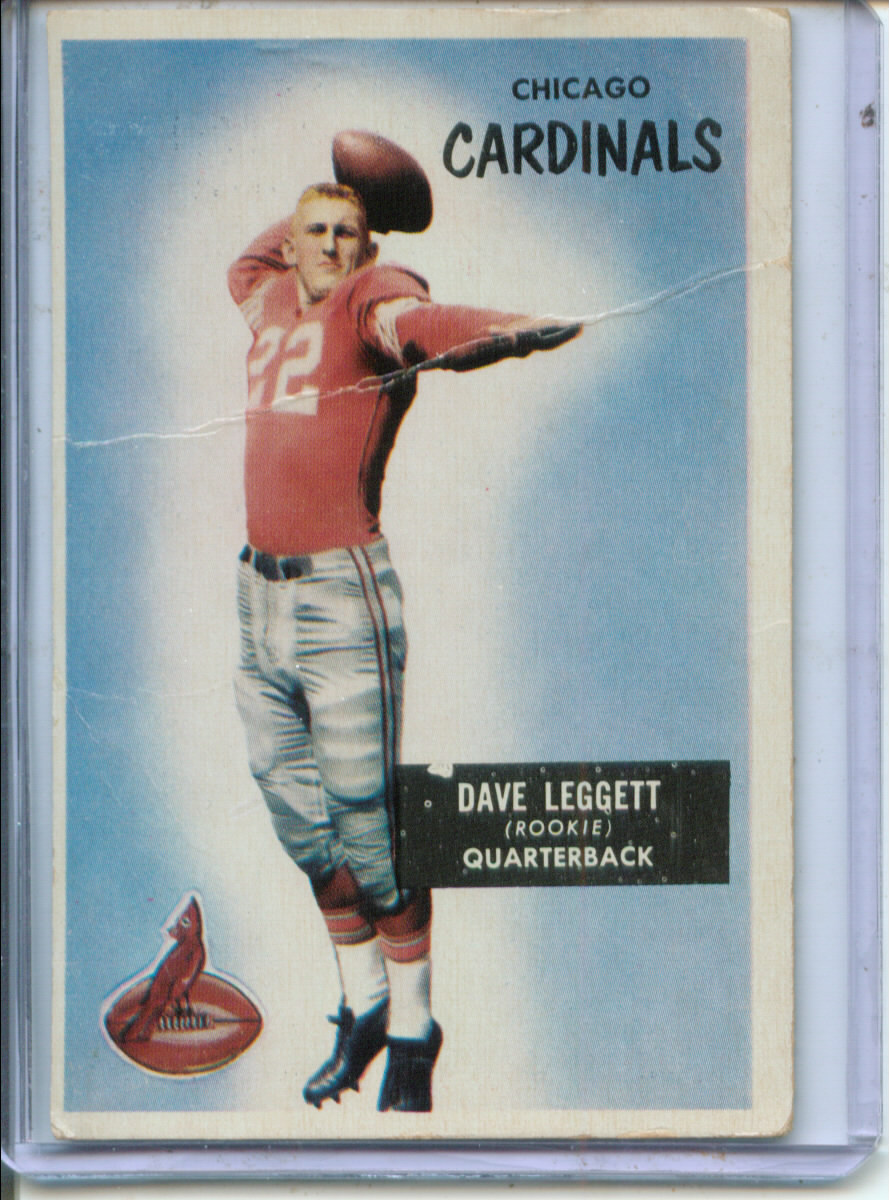 1955 Bowman #31 Dave Leggett RC