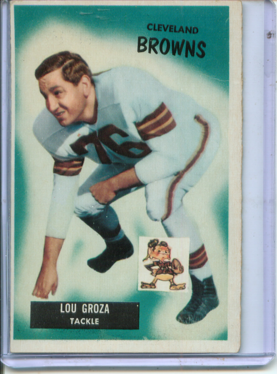 1955 Bowman #37 Lou Groza