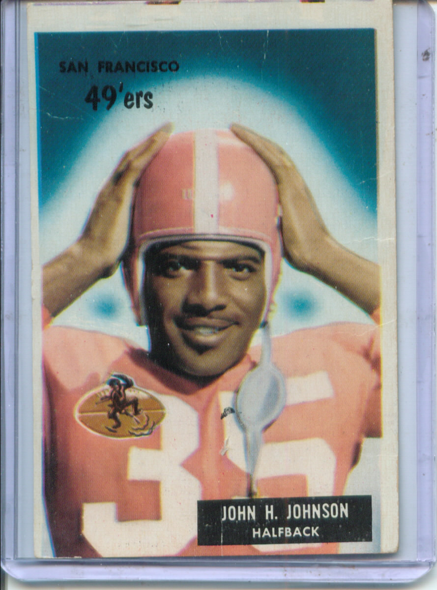 1955 Bowman #42 John Henry Johnson RC