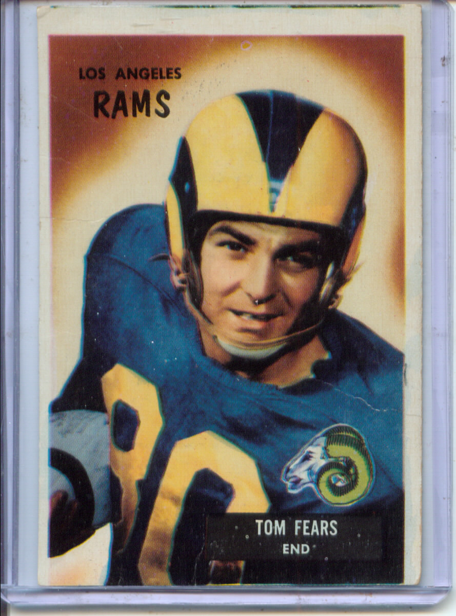 1955 Bowman #43 Tom Fears