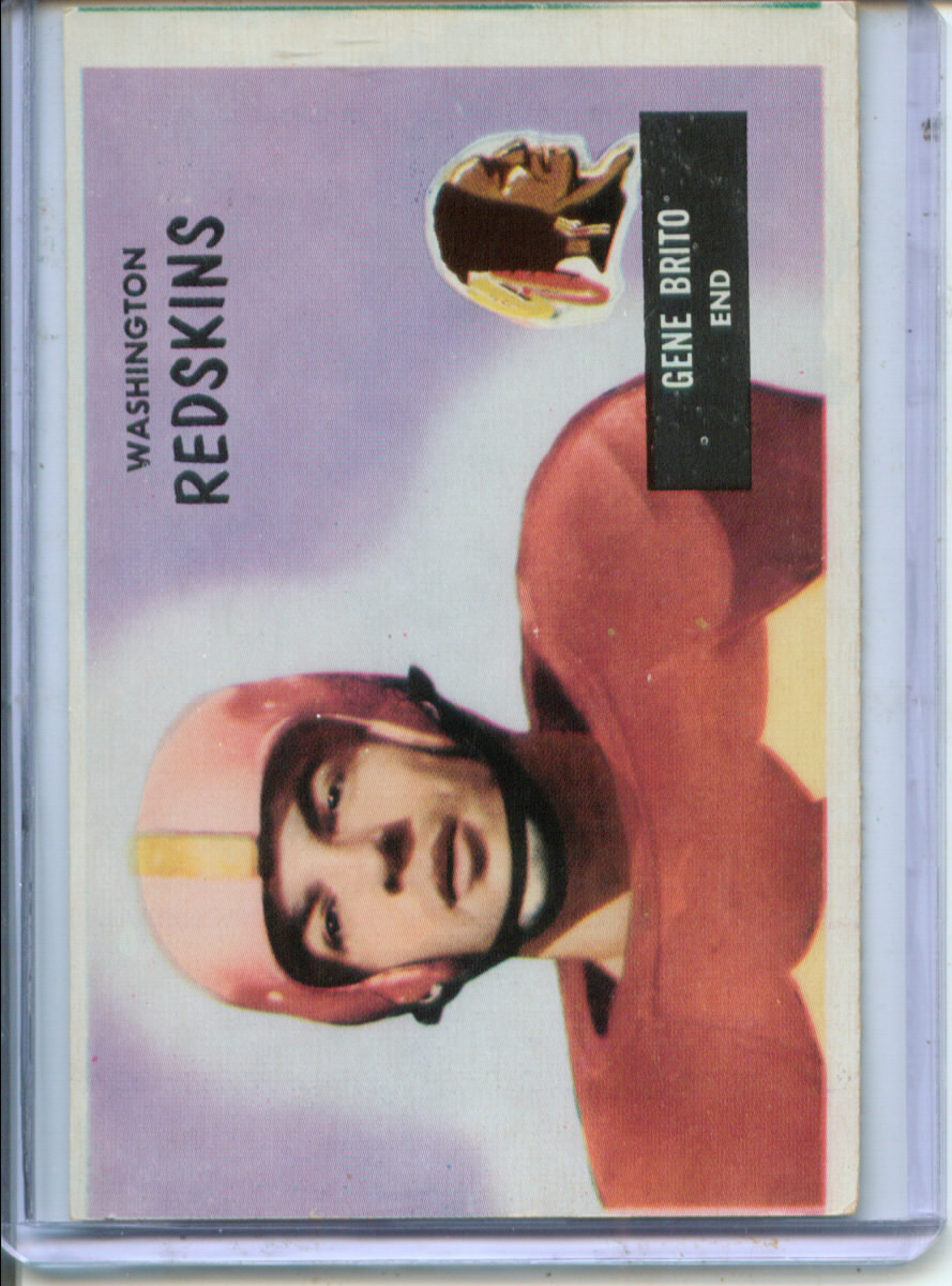 1955 Bowman #45 Gene Brito RC