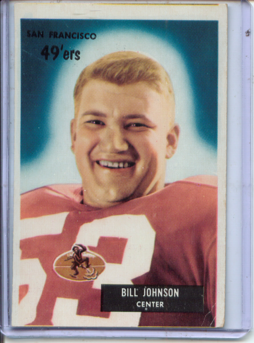 1955 Bowman #46 Bill Johnson C