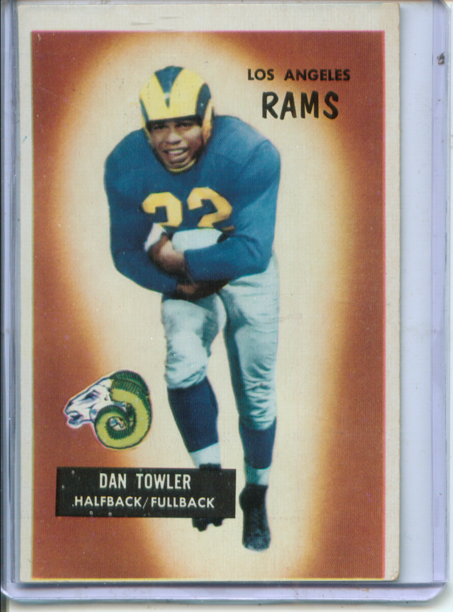 1955 Bowman #47 Dan Towler
