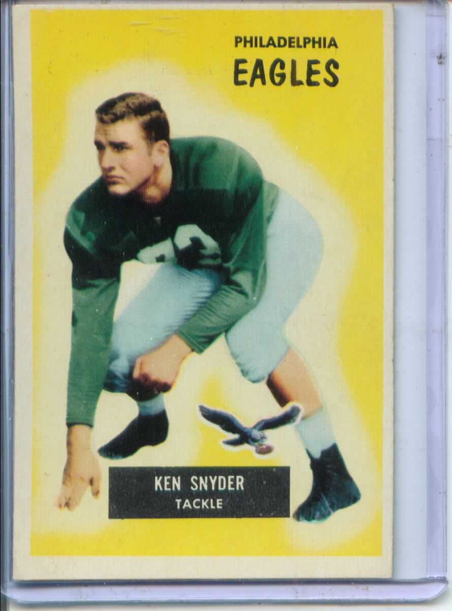 1955 Bowman #63 Kenneth Snyder