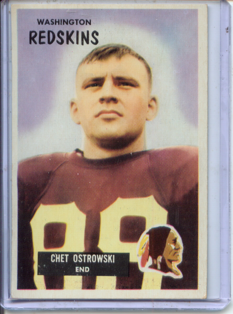 1955 Bowman #64 Chet Ostrowski