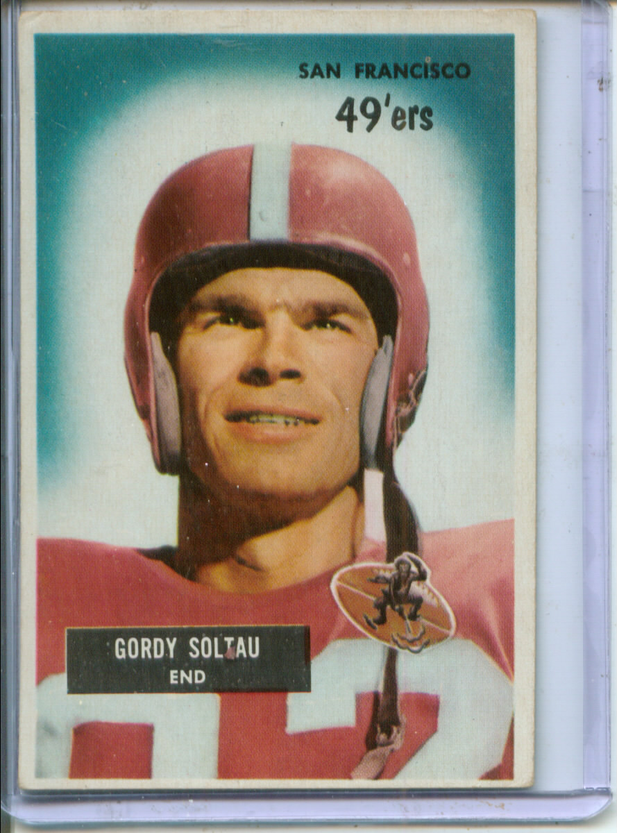 1955 Bowman #66 Gordy Soltau