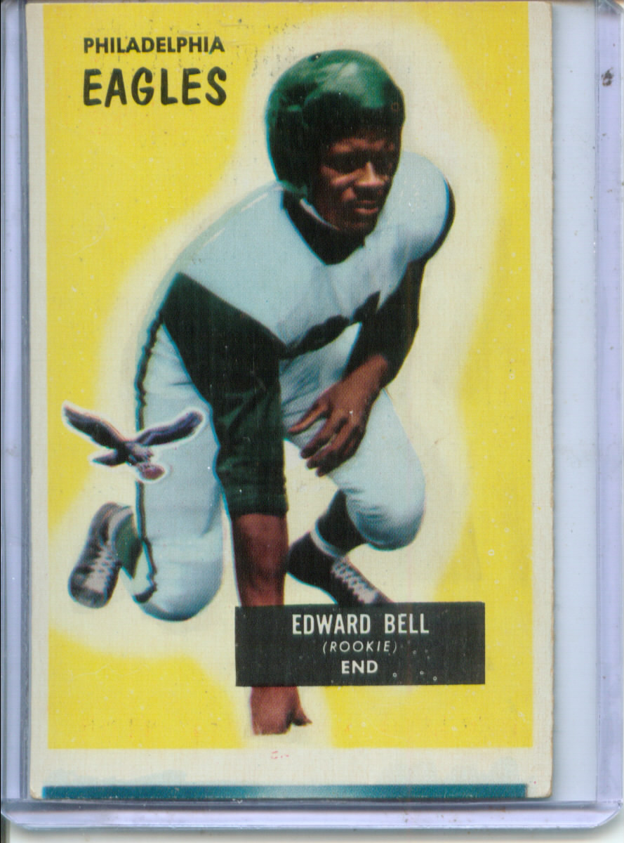 1955 Bowman #67 Eddie Bell RC