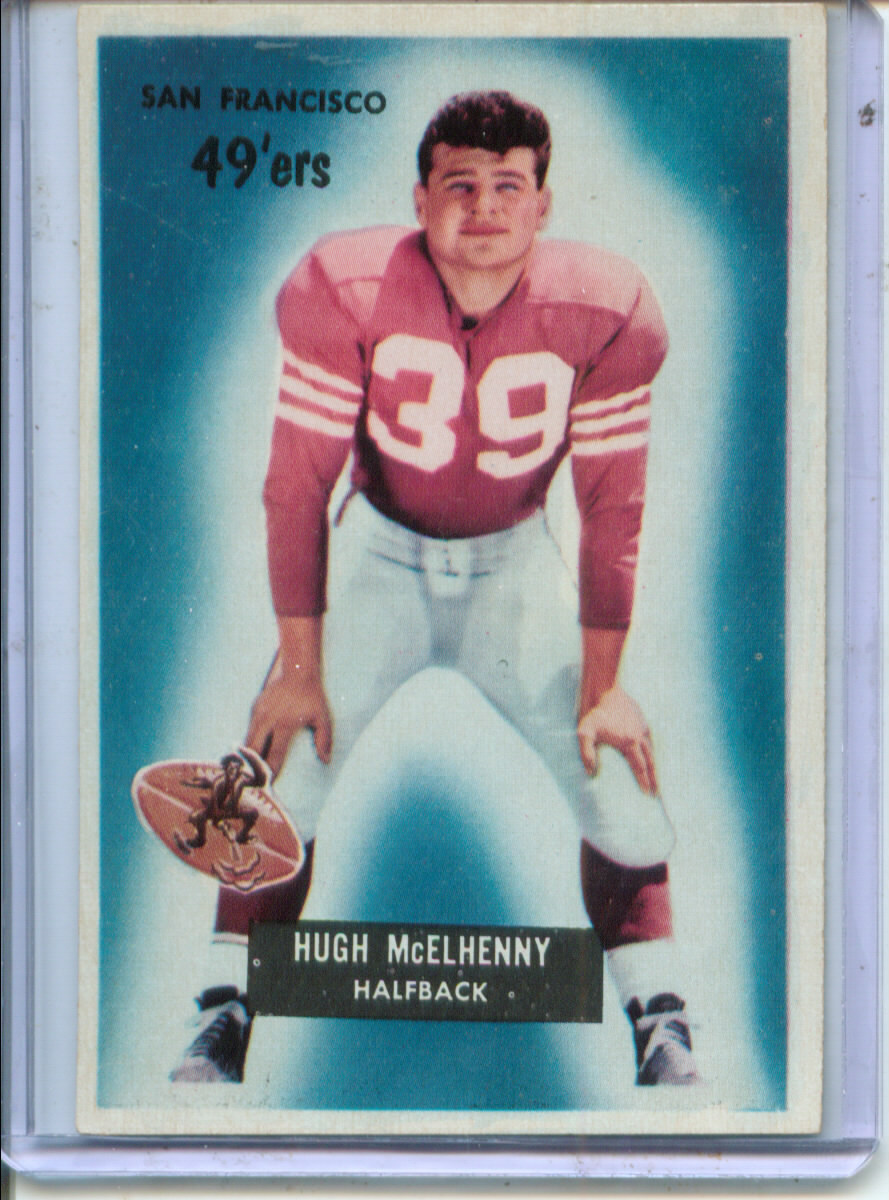 1955 Bowman #75 Hugh McElhenny