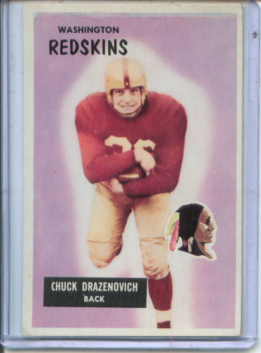 1955 Bowman #80 Chuck Drazenovich