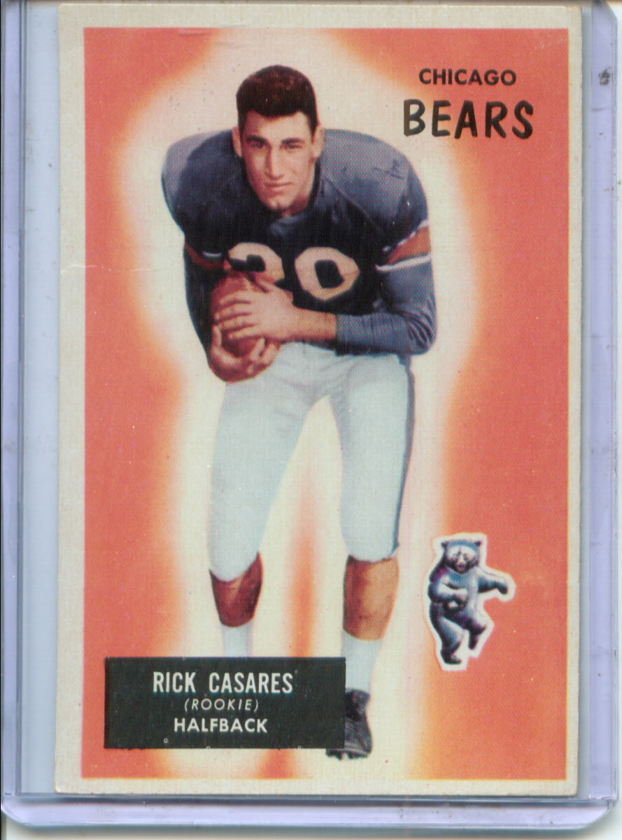 1955 Bowman #87 Rick Casares RC