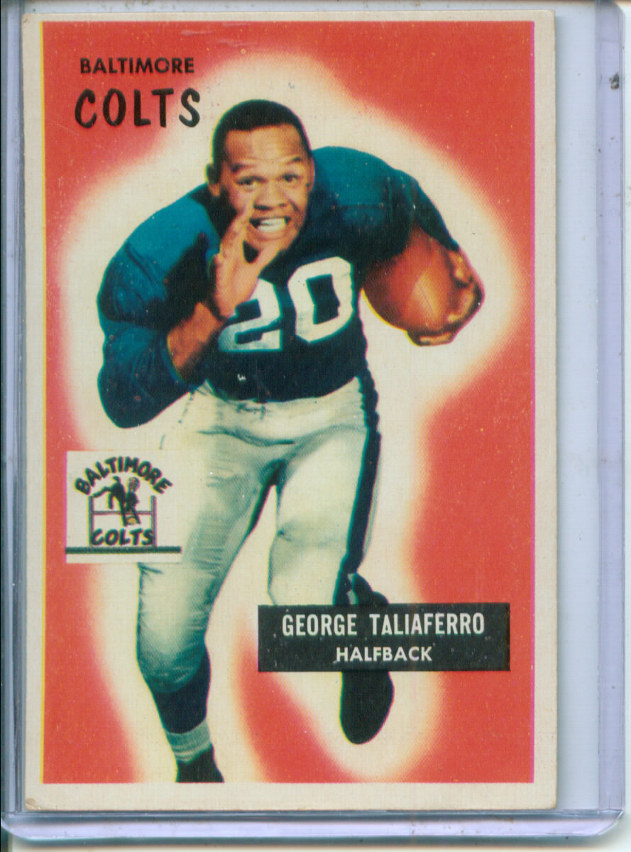 1955 Bowman #97 George Taliaferro