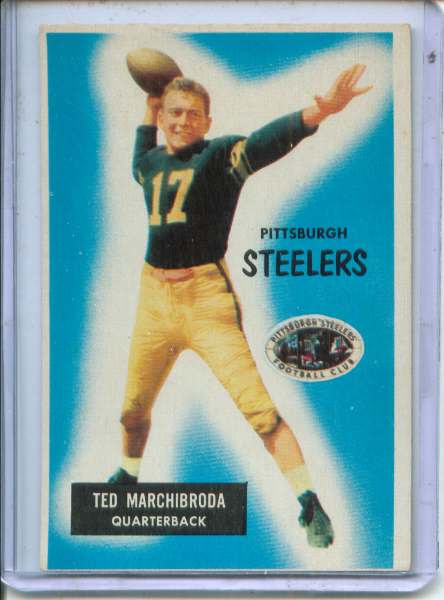 1955 Bowman #106 Ted Marchibroda