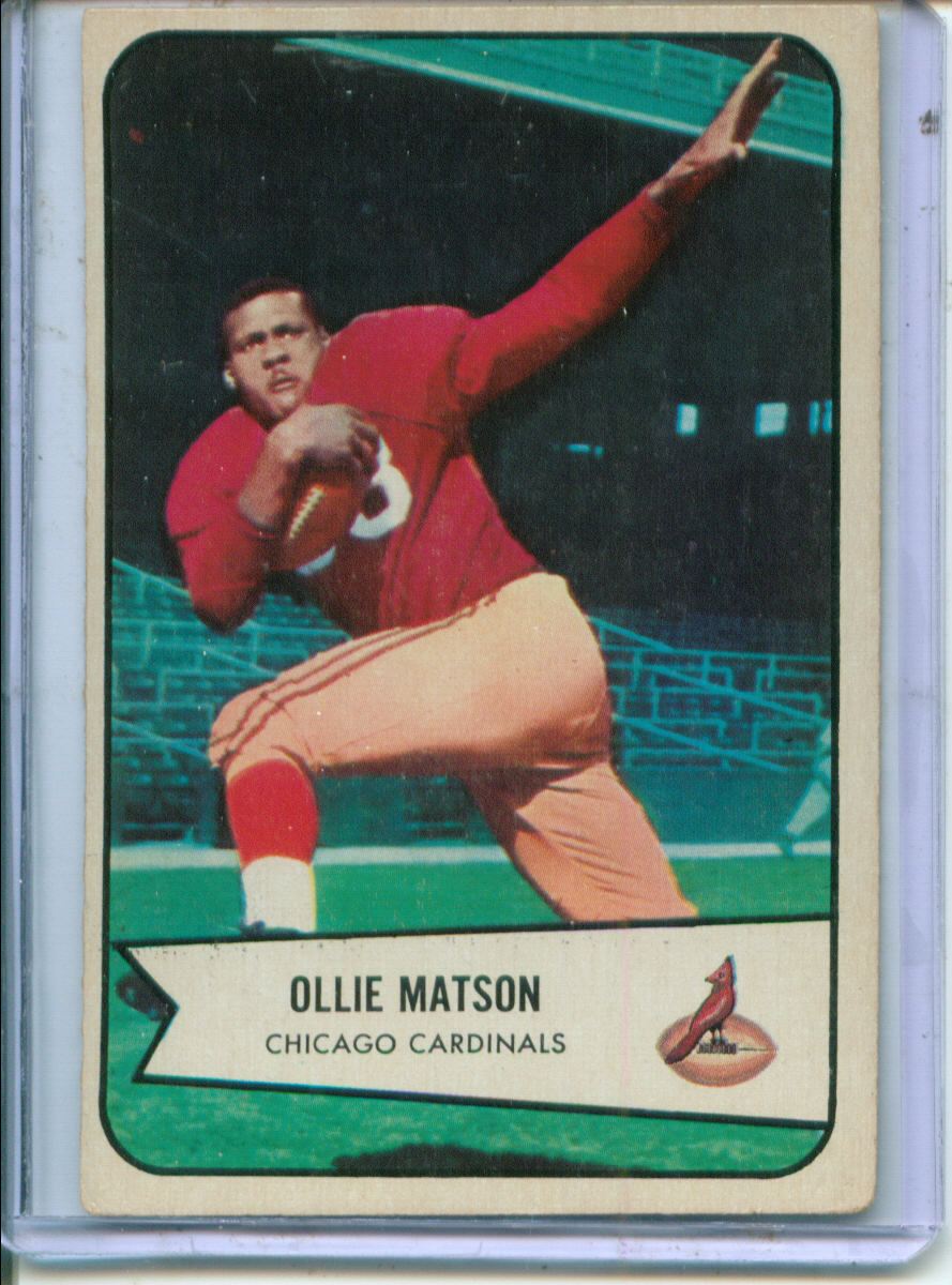 1954 Bowman #12 Ollie Matson