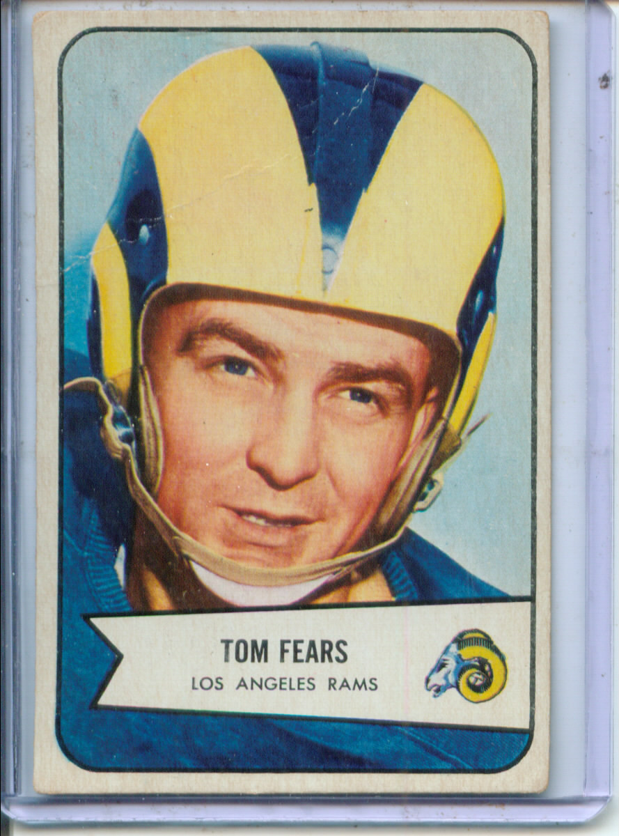1954 Bowman #20 Tom Fears