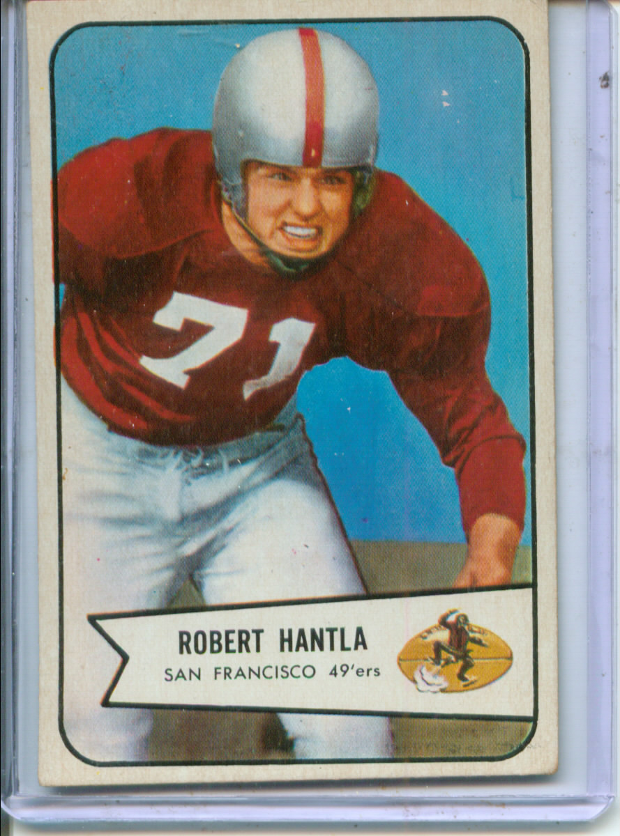 1954 Bowman #66 Bob Hantla SP RC