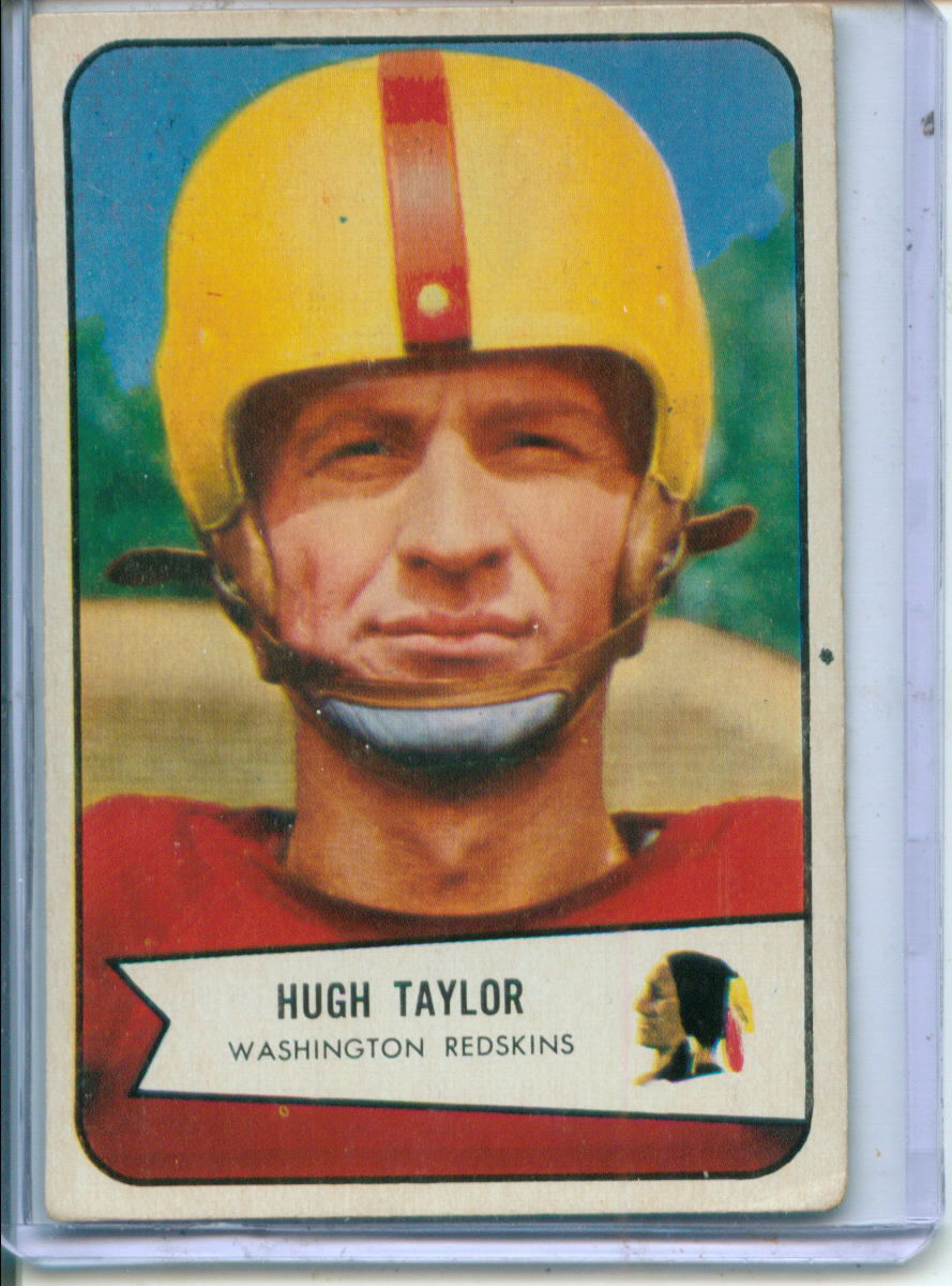 1954 Bowman #73 Hugh Taylor SP