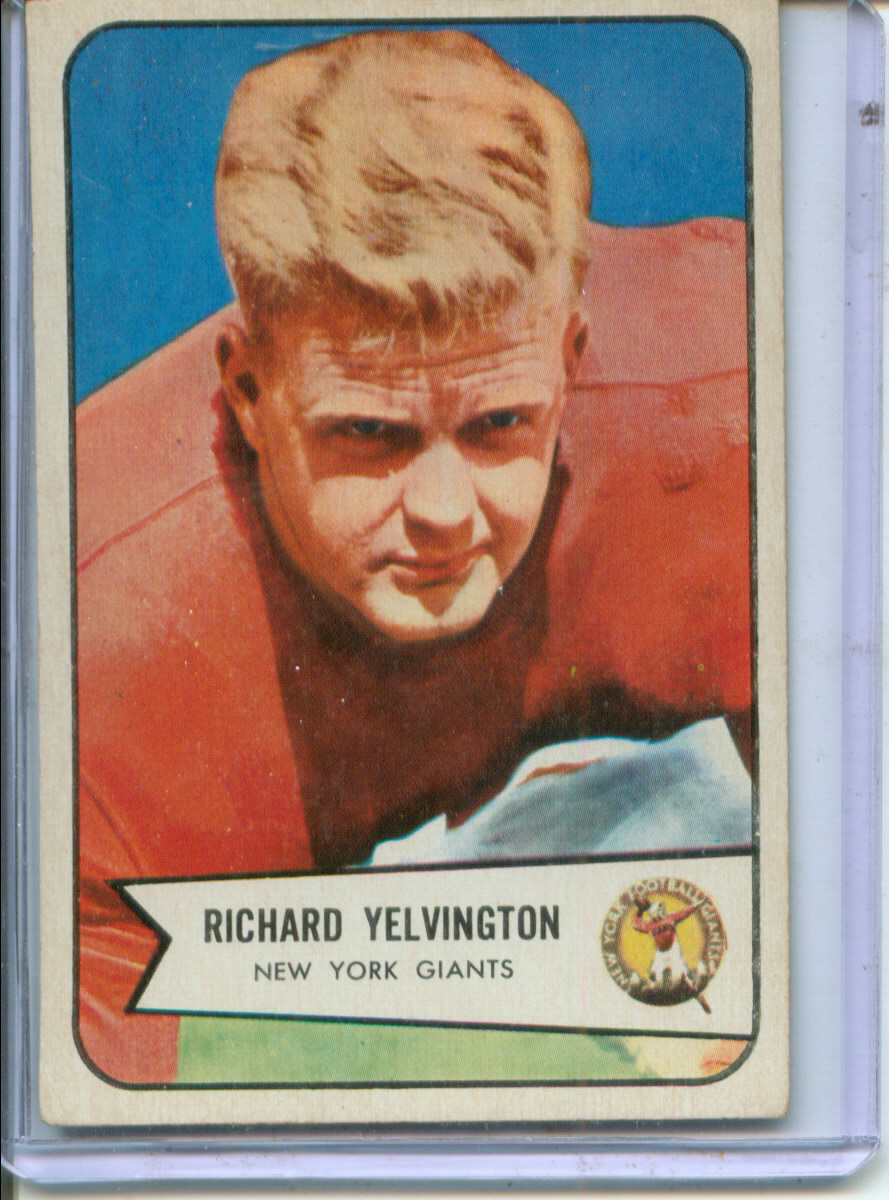 1954 Bowman #77 Dick Yelvington SP RC