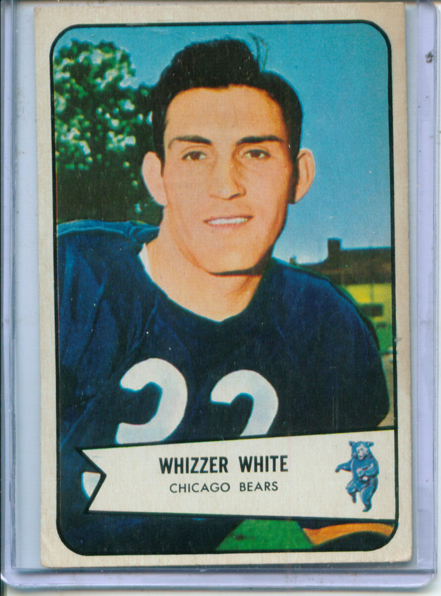 1954 Bowman #125 Wilford White RC
