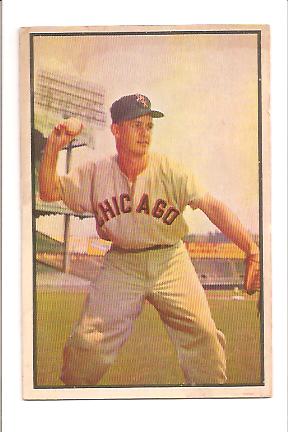 1953 Bowman Color #18 Nellie Fox
