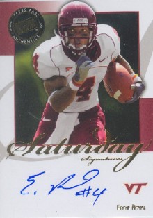 2008 Press Pass Legends Saturday Signatures #SSER Eddie Royal