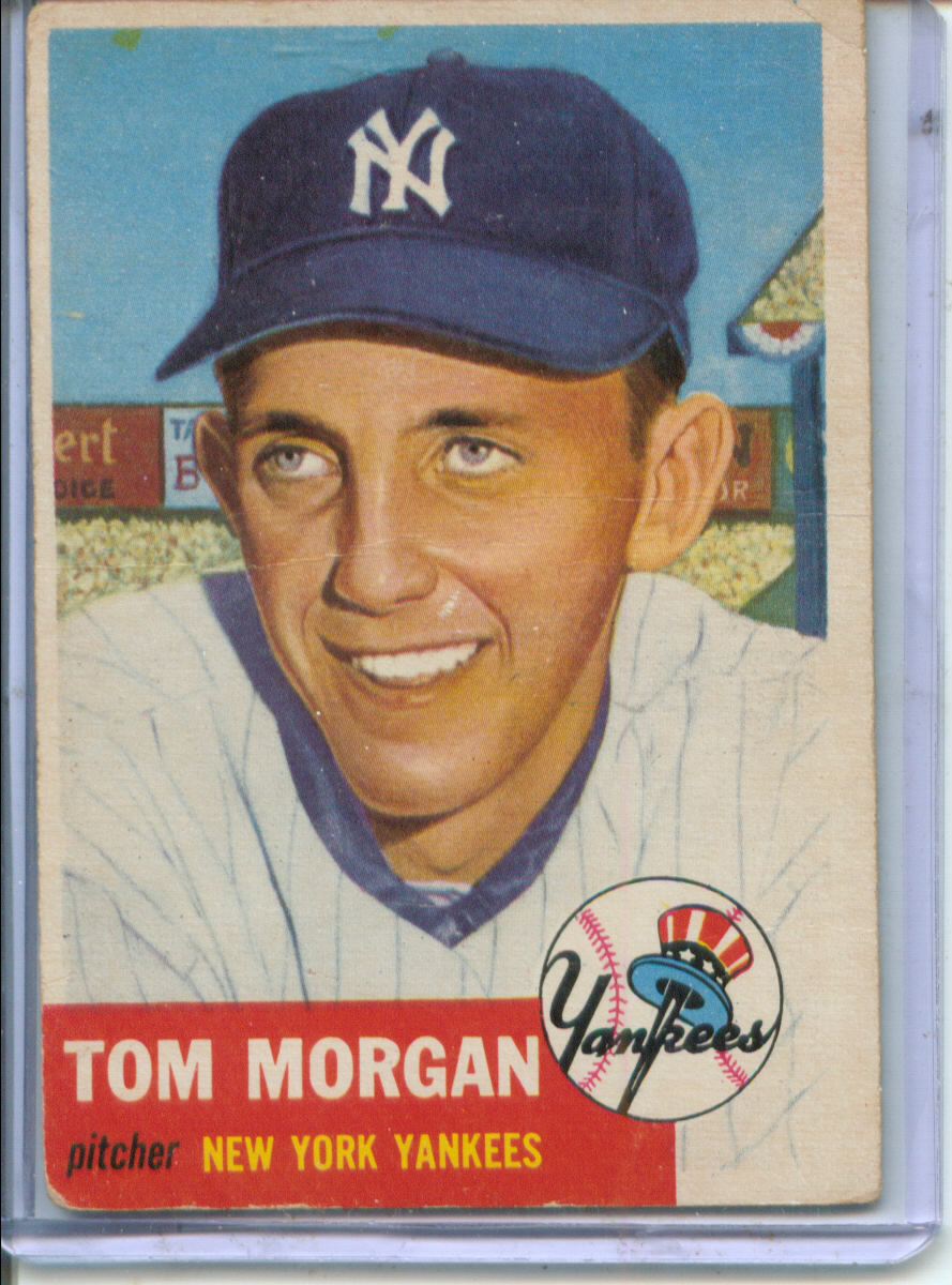 1953 Topps #132 Tom Morgan