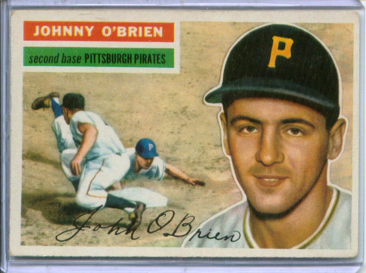 1956 Topps #65 Johnny O'Brien