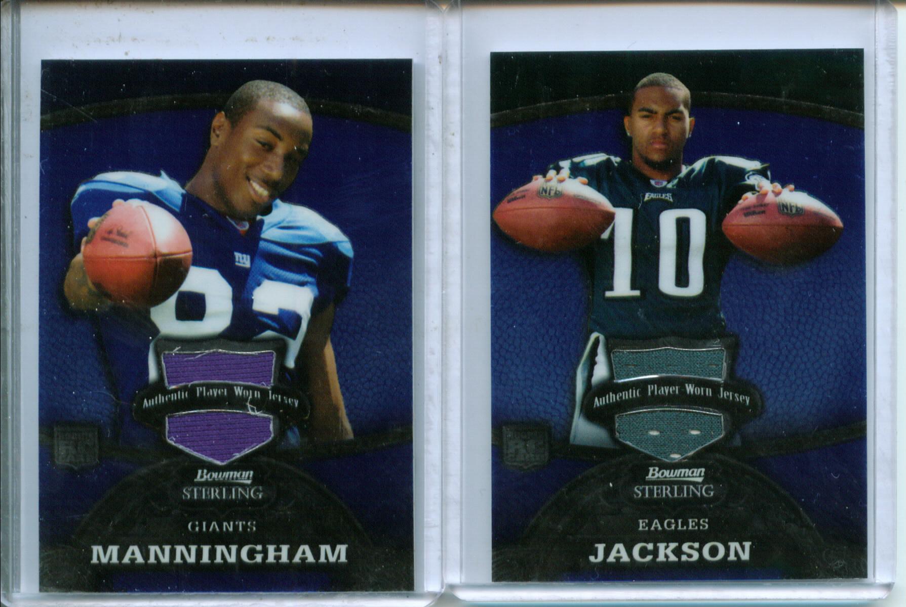 2008 Bowman Sterling Jerseys Blue #169 DeSean Jackson