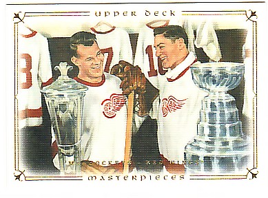 2008-09 UD Masterpieces #85 Gordie Howe