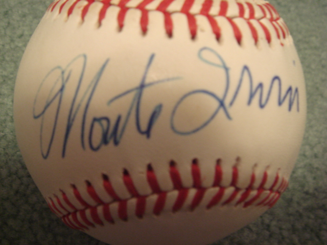 Monte Irvin Autographed Official NL Baseball With COA