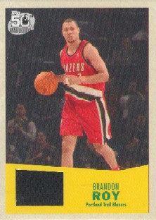 2007-08 Topps 1957-58 Variations Relics #107 Brandon Roy