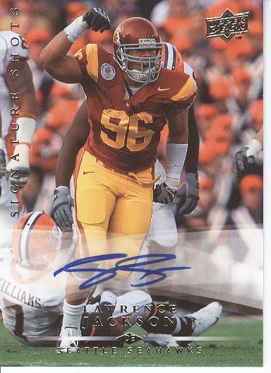 2008 Upper Deck Signature Shots #SS39 Lawrence Jackson