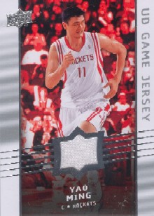 2008-09 Upper Deck Game Jerseys #GAYM Yao Ming