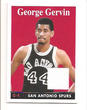 2008-09 Topps 1958-59 Variations Relics #178 George Gervin C