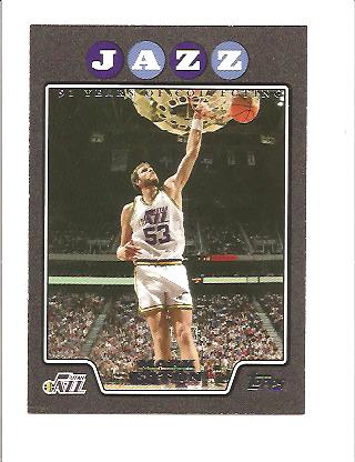 2008-09 Topps Black #189 Mark Eaton