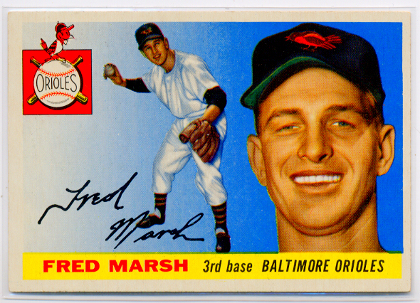 1955 Topps #13 Fred Marsh